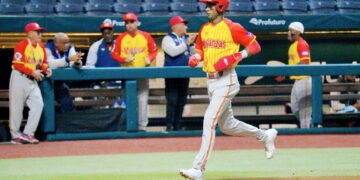 Los Cocodrilos de Matanzas cedieron por amplio margen en su segunda presentación en la Liga de Campeones de América. Foto: @HarpEstadio / X.