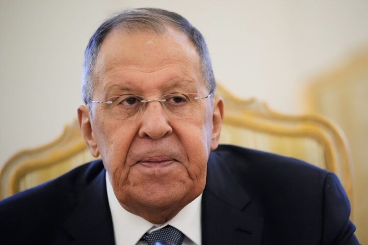Lavrov este 3 de marzo. Foto: PAVEL BEDNYAKOV/POOLEFE/EPA.