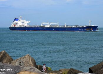 El petrolero ruso Anatoli Kolodkin. Foto: marinetraffic.com