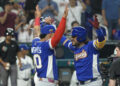 Venezuela remontó ante Italia en la semifinal del Clásico Mundial de Béisbol y se instaló por primera vez en la final del torneo. Foto: Alberto Boal / EFE.