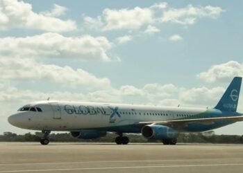 Vuelo con cubanos deportados procedente de EE.UU. Foto: Minint / Facebook.