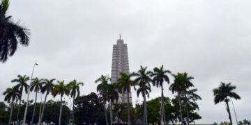 La Plaza de la Revolución, de La Habana, símbolo por antonomasia del poder en Cuba. Foto:  AMD