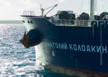 Petrolero ruso Anatoly Kolodkin trajo a Cuba unos 730 mil barriles de crudo. Foto: Canal Caribe