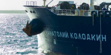 Petrolero ruso Anatoly Kolodkin trajo a Cuba unos 730 mil barriles de crudo. Foto: Canal Caribe