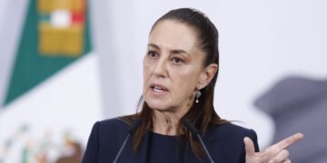 La presidenta de México, Claudia Sheinbaum. Foto: Sáshenka Gutiérrez / EFE.