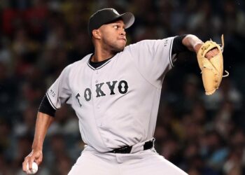 Raidel Martínez. Foto: X @beisboljapones