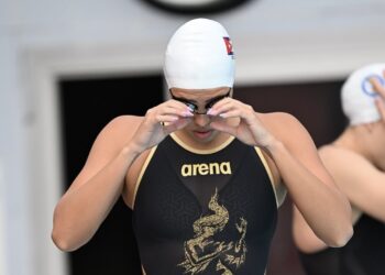 La nadadora cubana Andrea Becali. Foto: Tomada de su perfil de Facebook.