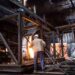 Trabajadores en la planta Antillana de Acero, en La Habana. Foto: Yander Zamora / Granma / Archivo.