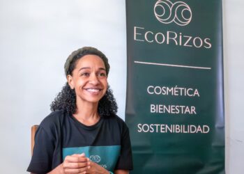 María Karla Figuerola, creadora de EcoRizos. Foto: Cortesía de Maykel Espinosa.