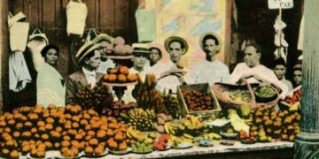 Un antiguo mercado de frutas en Santiago de Cuba. Foto: Archivo del autor.