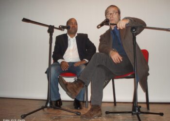 Alexis Díaz-Pimienta y David Riondino. Foto: Gian Franci Guilli.