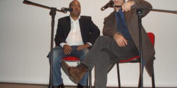 Alexis Díaz-Pimienta y David Riondino. Foto: Gian Franci Guilli.