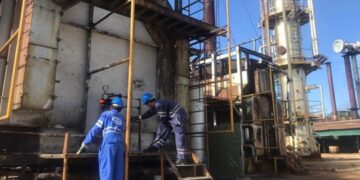Refinería Sergio Soto, de Cabaiguán, en Sancti Spíritus. Foto: Dayamis Sotolongo / Escambray / Archivo.