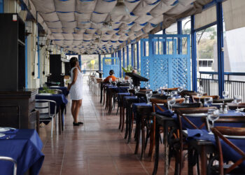 Un restaurante en La Habana. Foto:  Ernesto Mastrascusa/EFE
