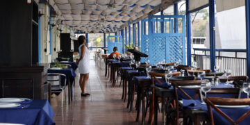 Un restaurante en La Habana. Foto:  Ernesto Mastrascusa/EFE