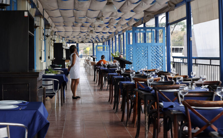 Un restaurante en La Habana. Foto:  Ernesto Mastrascusa/EFE