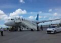 Llegada a Cuba de un vuelo de deportación de migrantes cubanos desde EE.UU. Foto: Ministerio del Interior (Minint).