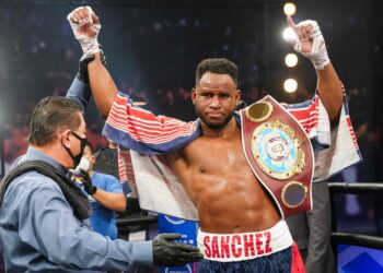 El cubano Frank Sánchez es ahora el retador mandatorio del ucraniano Oleksandr Usyuk por el título súper pesado de la Federación Internacional de Boxeo. Foto: Premier Boxing Champions