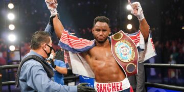 El cubano Frank Sánchez es ahora el retador mandatorio del ucraniano Oleksandr Usyuk por el título súper pesado de la Federación Internacional de Boxeo. Foto: Premier Boxing Champions