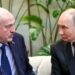 Lukashenkoy Putin en la cumbre de la Unión Económica Eurasiática. Foto: ALEXANDER KAZAKOV/SPUTNIK / KREMLIN/EFE/EPA