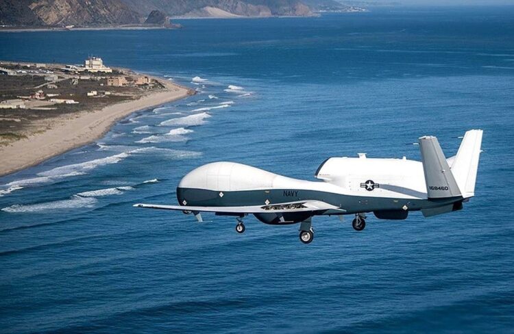 Un dron MQ-4C Triton. Foto: navair.navy.mil