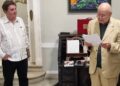 Luis García Montero y Miguel Barnet en La Habana. Foto: Instituto Cervantes