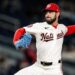El cubano Cionel Pérez en una presentación con los Nacionales de Washington en la MLB. Foto: Nacionales de Washington.