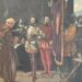 Detalle de El juramento de Hernán Cortés, cuadro del pintor Juan Emilio Hernández Giro atesorado por el Museo Provincial Emilio Bacardí.
