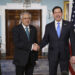 Rubio se reunió con el viceprimer ministro y ministro de Asuntos Exteriores de Pakistán, Ishaq Dar, mediador en las negociaciones con Irán, antes de que el presidente estadounidense, Donald Trump, tome su decisión sobre el acuerdo con Teherán. Foto: Lenin Nolly/EFE.