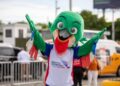Mascota de los XXV Juegos Centroamericanos y del Caribe de Santo Domingo 2026. Foto: Tomada del perfil de Facebook de Santo Domingo 2026.