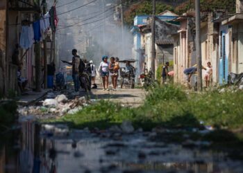 Escena de un barrio matancero. Foto: Raúl Navarro, tomada de su perfil en Facebook.
