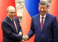 Putin y Xi Jinping este 20 de mayo. Foto: ALEXANDER KAZAKOV/KREMLIN /EFE/EPA.
