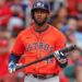 El slugger cubano Yordan Álvarez, de los Astros de Houston. Foto: @SleeperAstros / X.