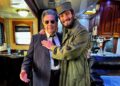 Diego Boneta interpretando a Fidel Castro en "Killing Castro" junto a Al Pacino. Foto: Instagram/Diego Boneta.