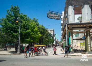 Vista del Boulevar de San Rafael desde la calle Galiano. Foto: Otmaro Rodríguez.