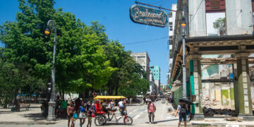 Vista del Boulevar de San Rafael desde la calle Galiano. Foto: Otmaro Rodríguez.