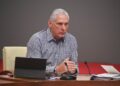Al hablar ante el Consejo de Ministros, Díaz-Canel señaló que en cuanto a las reformas “no tenemos una discusión agotada; a lo mejor alguien nos propone algo superior a lo que hemos llegado". Foto: Estudios Revolución.