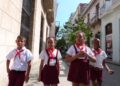 Escolares de nivel primario en La Habana. Foto:  AMD.