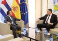 Óscar Pérez-Oliva Fraga y Carlos Cuerpo. Foto: @polivaoscar