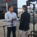 Hugo Cancio durante una entrevista con el corresponsal de CNN en La Habana, Patrick Oppmann.