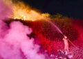El Servicio de Bomberos y Rescate de Israel en las labores de extinción de varios lugares en los Altos del Golán tras un ataque de Irán. Foto: Bomberos Israel / EFE.