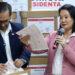 Keiko Fujimori, ganadora de la segunda vuelta de las elecciones presidenciales de Perú. Foto: Paolo Aguilar/EFE.