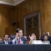 Marco Rubio testifica ante el Comité de Relaciones Exteriores del Senado en la audiencia sobre la solicitud de presupuesto del Departamento de Estado para el año fiscal 2027 en el Capitolio en Washington. Foto: EFE/EPA/SHAWN THEW.