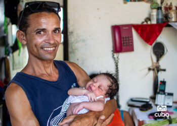 Padre cubano. Foto: Otmaro Rodríguez.