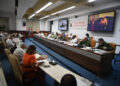 Pleno extraordinario del Comité Central del Partido Comunista de Cuba (PCC), donde fue aprobado el nuevo paquete de reformas económicas, el 17 de junio de 2026. Foto: Estudios Revolución.
