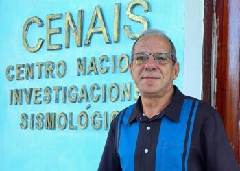 Enrique Diego Arango, jefe del Servicio Sismológico de Cuba. Foto: Cortesía del
entrevistado.