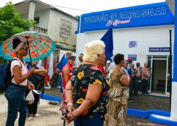 La primera solinera en Holguín brindará 12 horas de servicio en una primera etapa. Foto: Facebook/Agencia Cubana de Noticias.