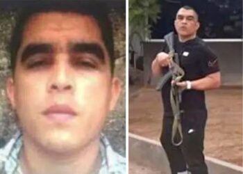 Ficha de captura de Héctor Rusthenford Guerrero Flores facilitada por el Gobierno de Venezuela que confirmó este viernes que llevó a cabo una operación junto a Estados Unidos en el estado Bolívar, ubicado en el sureste del país suramericano, en la que murió Héctor Guerrero Flores, conocido como 'Niño Guerrero' y considerado el líder máximo de la banda transnacional Tren de Aragua. Foto: EFE/Gobierno de Venezuela.