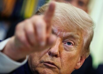 Donald Trump en la Casa Blanca este 4 de junio de 2026. Foto: EFE/EPA/SAMUEL CORUM / POOL.