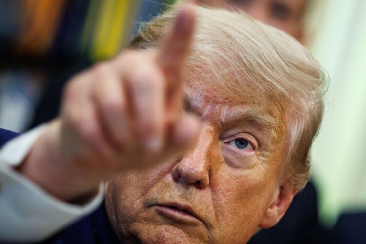 Donald Trump en la Casa Blanca este 4 de junio de 2026. Foto: EFE/EPA/SAMUEL CORUM / POOL.